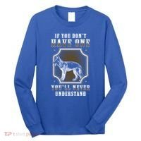 K9 Unit Belgian Malinois Understand Pd Police Trainer Funny Gift Long Sleeve Shirt thumb 0