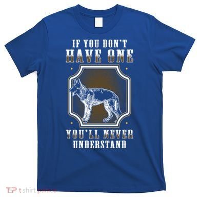 K9 Unit Belgian Malinois Understand Pd Police Trainer Funny Gift T-Shirt