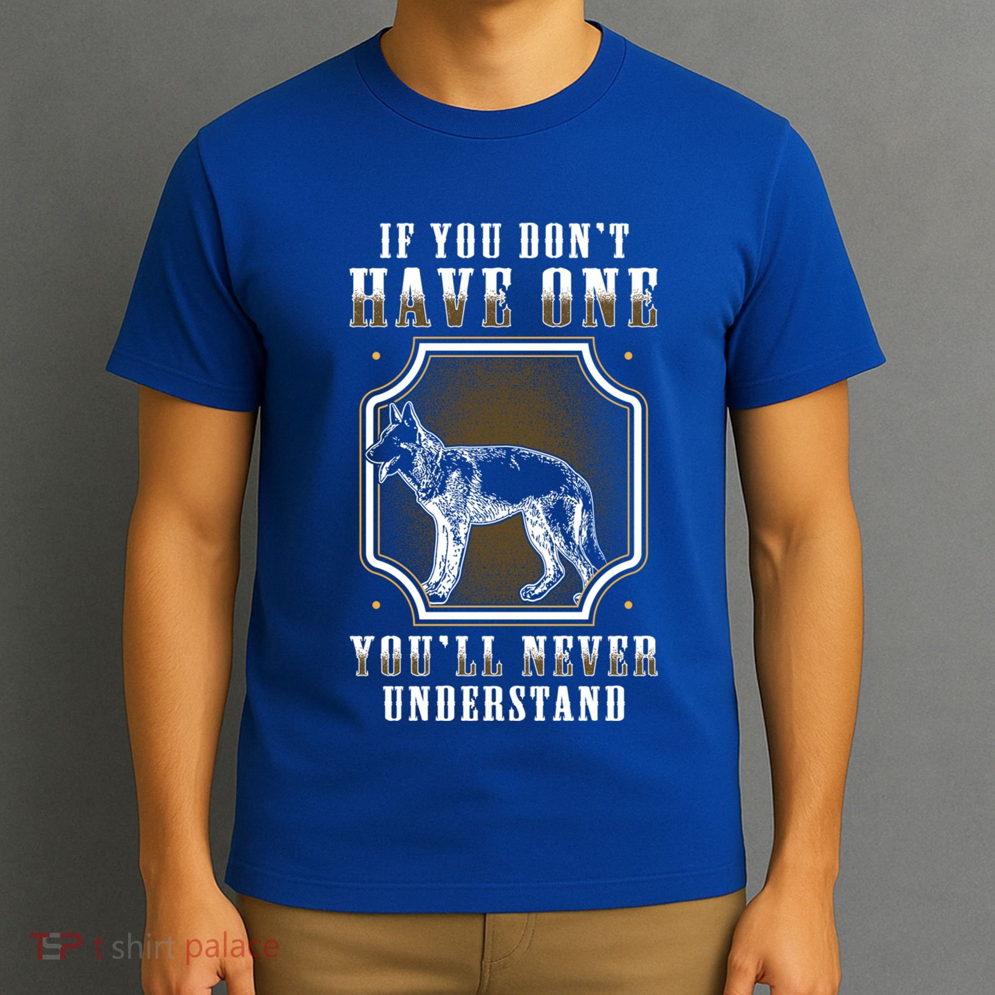 K9 Unit Belgian Malinois Understand Pd Police Trainer Funny Gift T-Shirt
