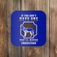 K9 Unit Belgian Malinois Understand Pd Police Trainer Funny Gift Coaster thumb 0
