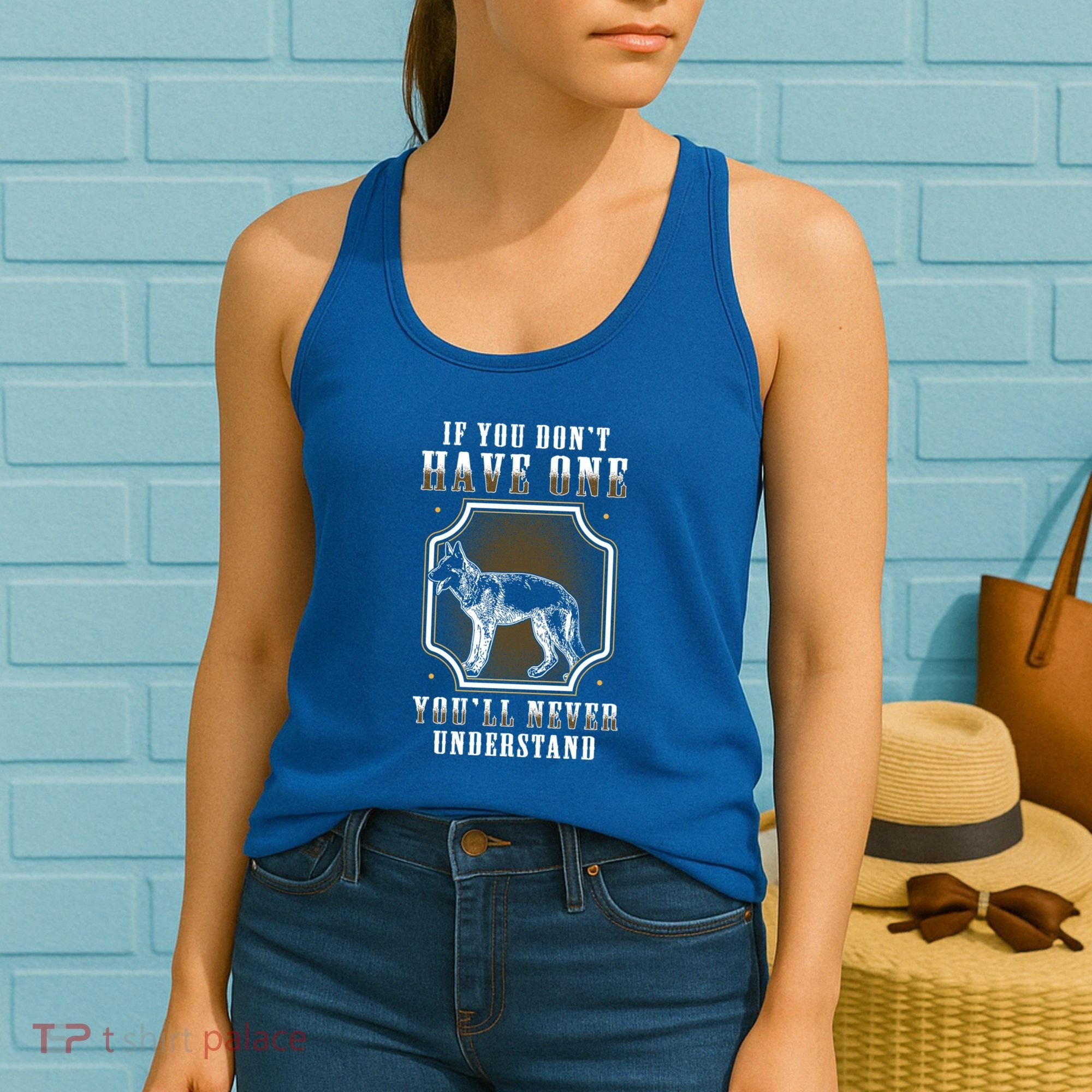 K9 Unit Belgian Malinois Understand Pd Police Trainer Funny Gift Women's Tank Top