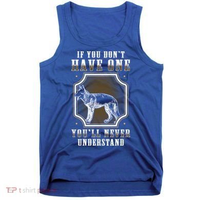 K9 Unit Belgian Malinois Understand Pd Police Trainer Funny Gift Tank Top