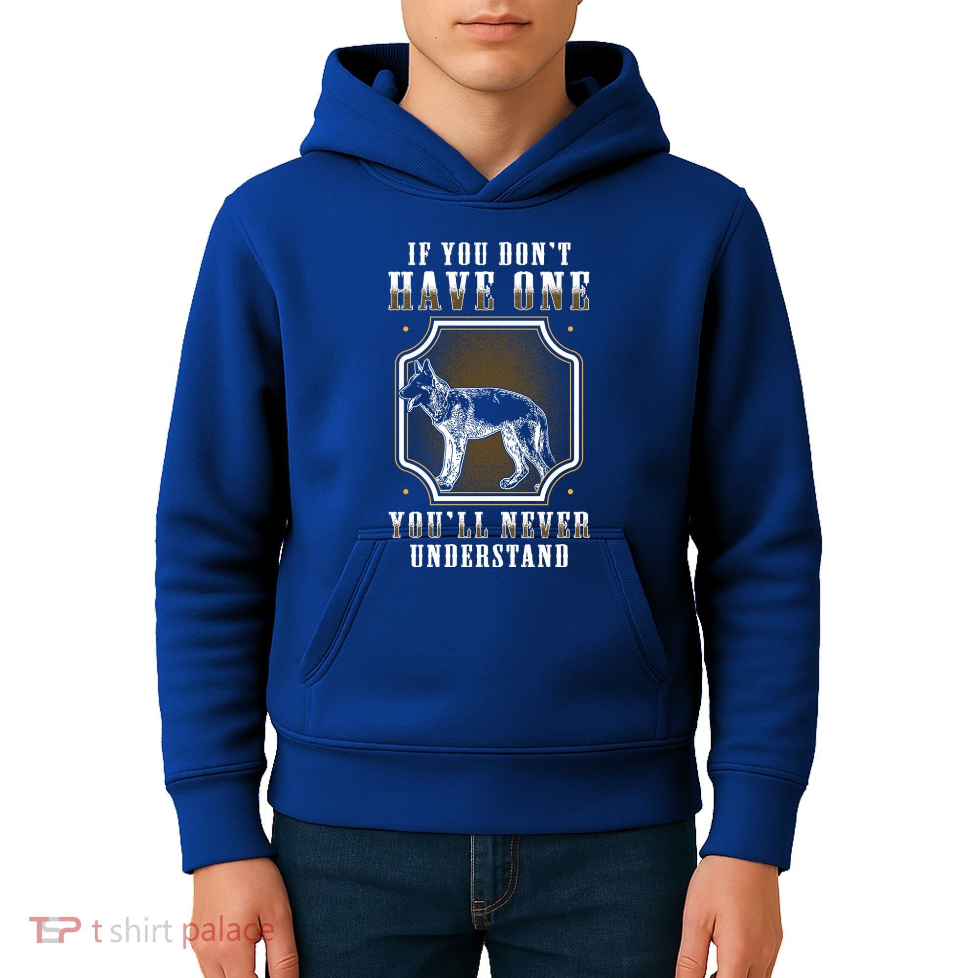 K9 Unit Belgian Malinois Understand Pd Police Trainer Funny Gift Kids Hoodie