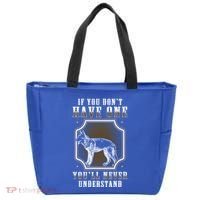 K9 Unit Belgian Malinois Understand Pd Police Trainer Funny Gift Tote Bag thumb 0