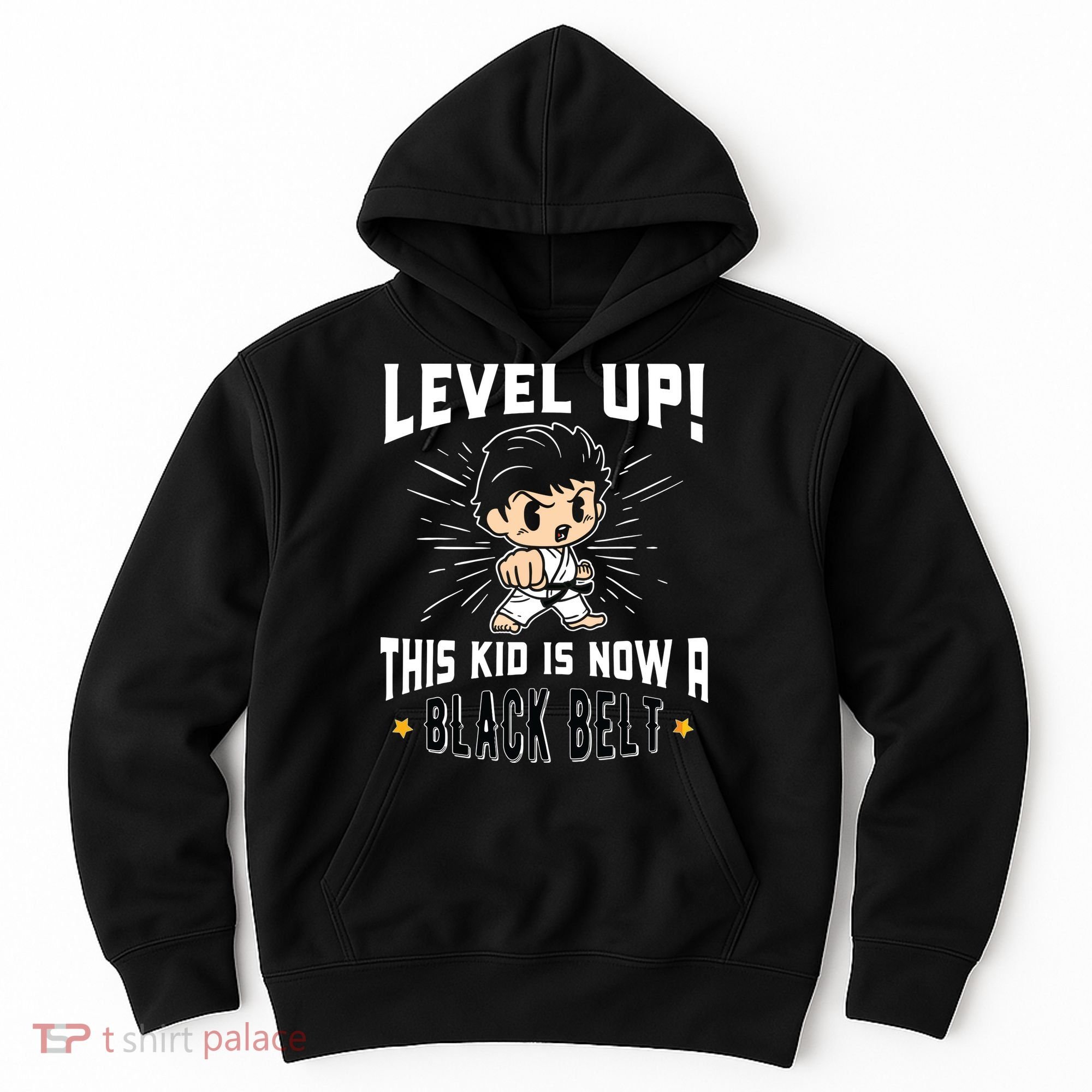 Karate Uniform Black Belt Award T Gifts Hoodie
