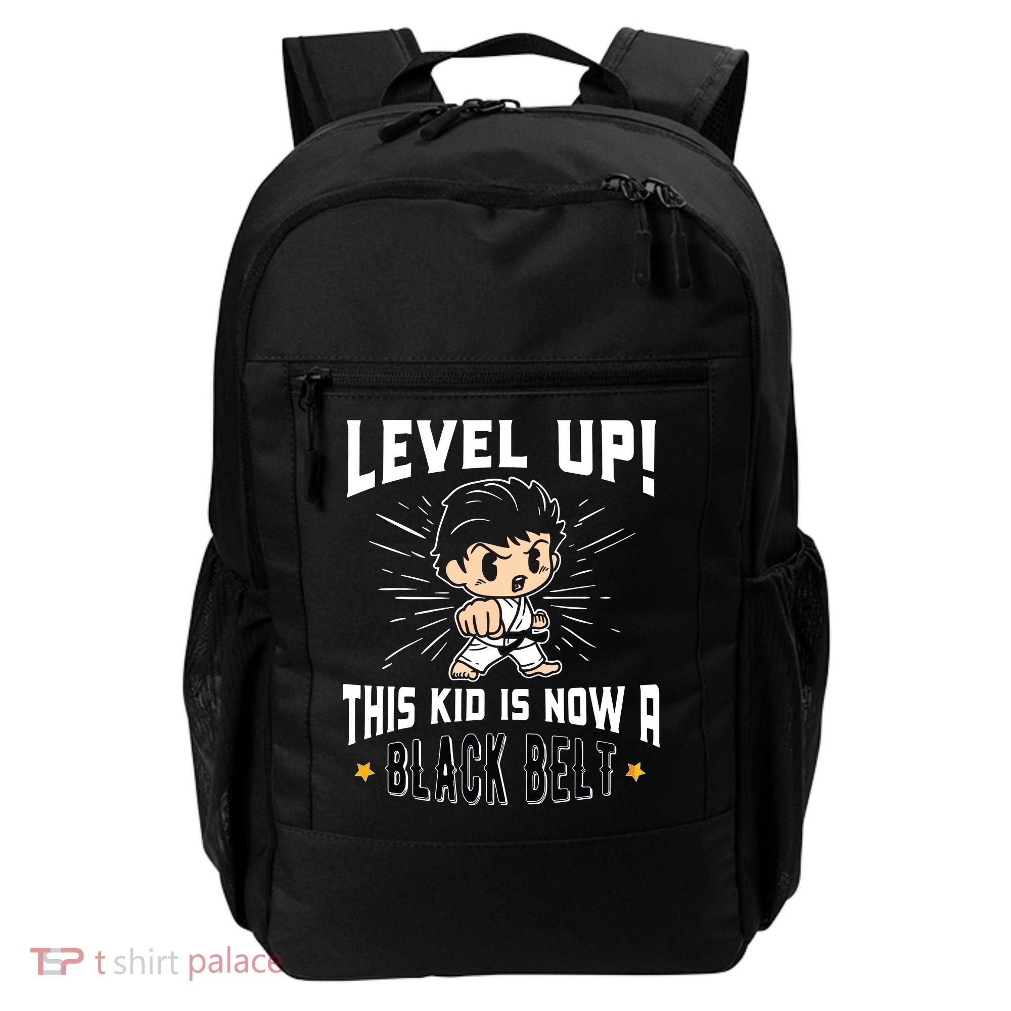 Karate Uniform Black Belt Award T Gifts Backpack