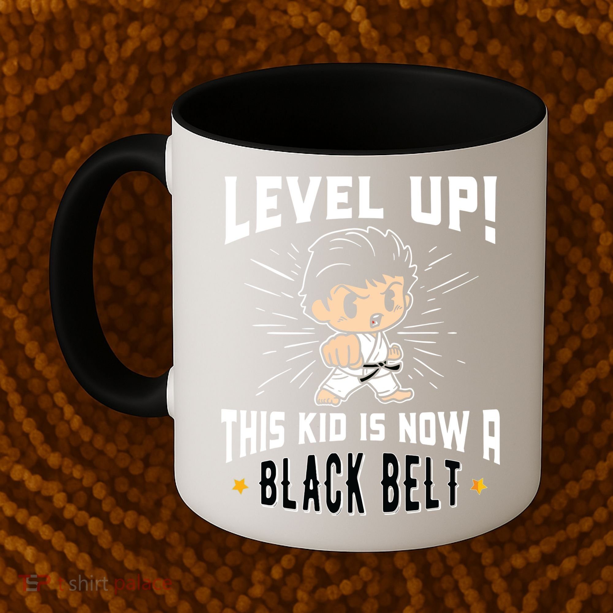 Karate Uniform Black Belt Award T Gifts Coffee Mug