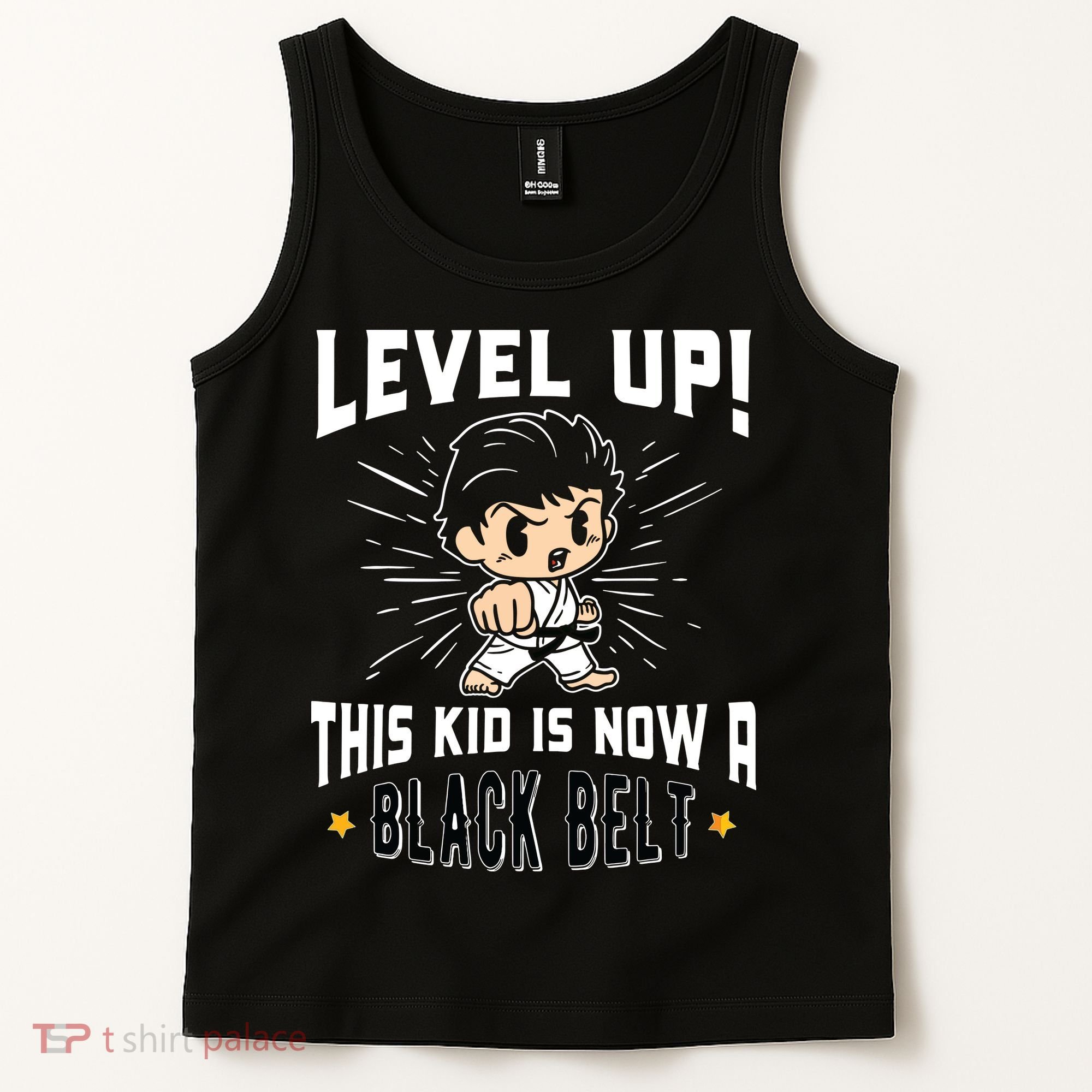 Karate Uniform Black Belt Award T Gifts Tank Top