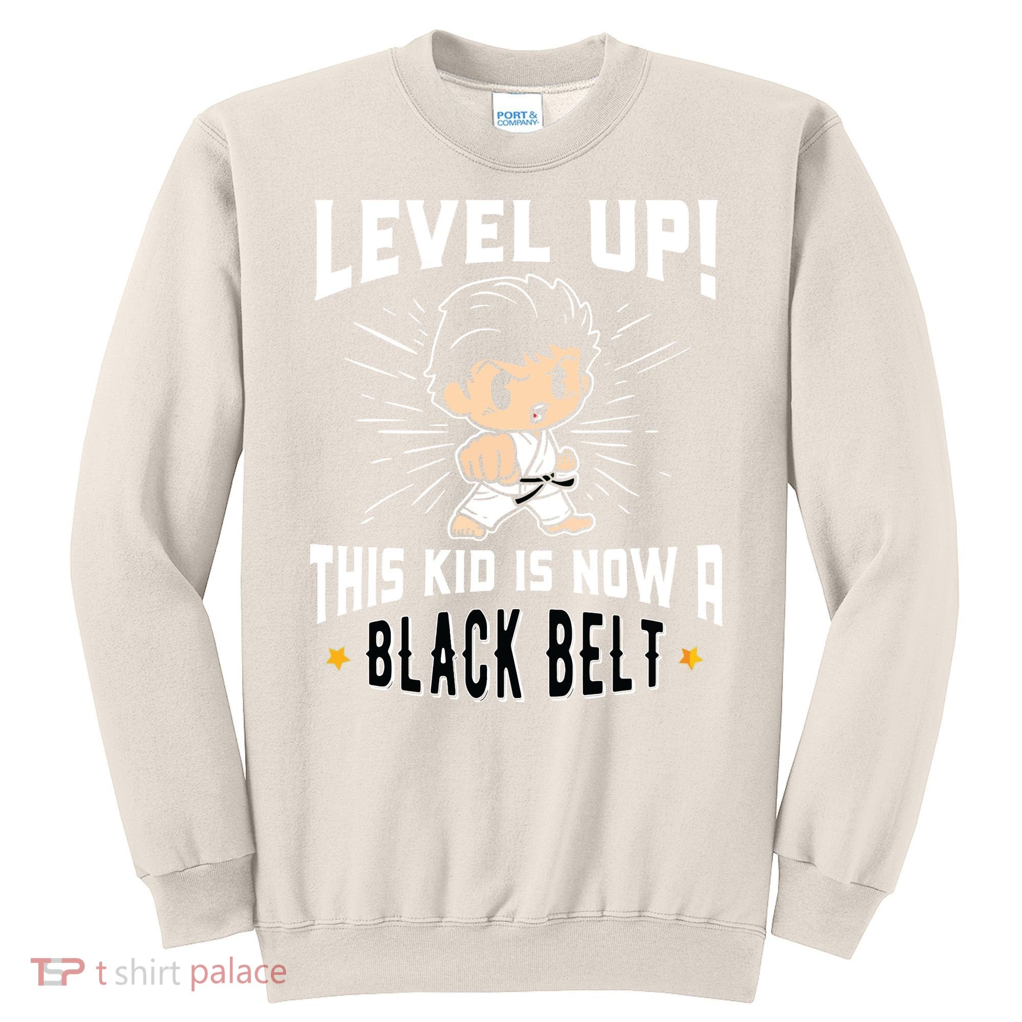 Karate Uniform Black Belt Award T Gifts Sweatshirt