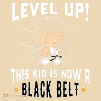 Karate Uniform Black Belt Award T Gifts Toddler T-Shirt thumb 2