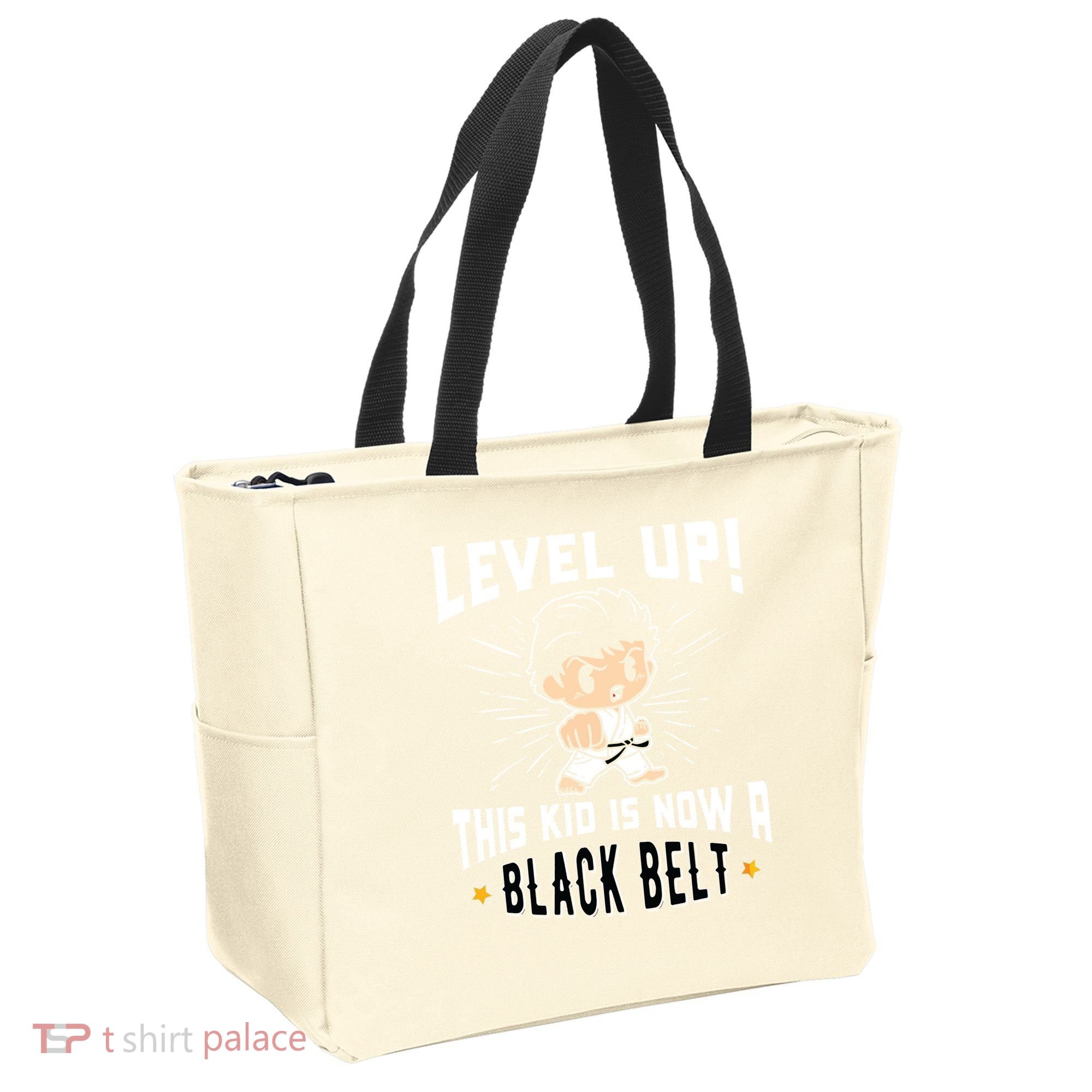 Karate Uniform Black Belt Award T Gifts Tote Bag