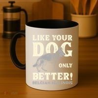 K9 Unit Belgian Malinois Better Pd Police Trainer Gift Coffee Mug thumb 4