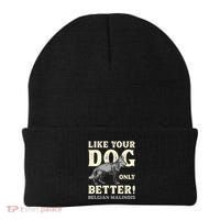 K9 Unit Belgian Malinois Better Pd Police Trainer Gift Beanie thumb 0