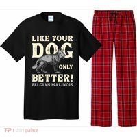 K9 Unit Belgian Malinois Better Pd Police Trainer Gift Pajama Set thumb 0