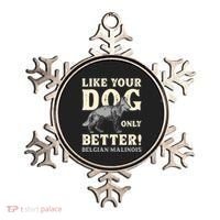 K9 Unit Belgian Malinois Better Pd Police Trainer Gift Ornament thumb 0