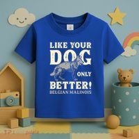 K9 Unit Belgian Malinois Better Pd Police Trainer Gift Toddler T-Shirt thumb 3