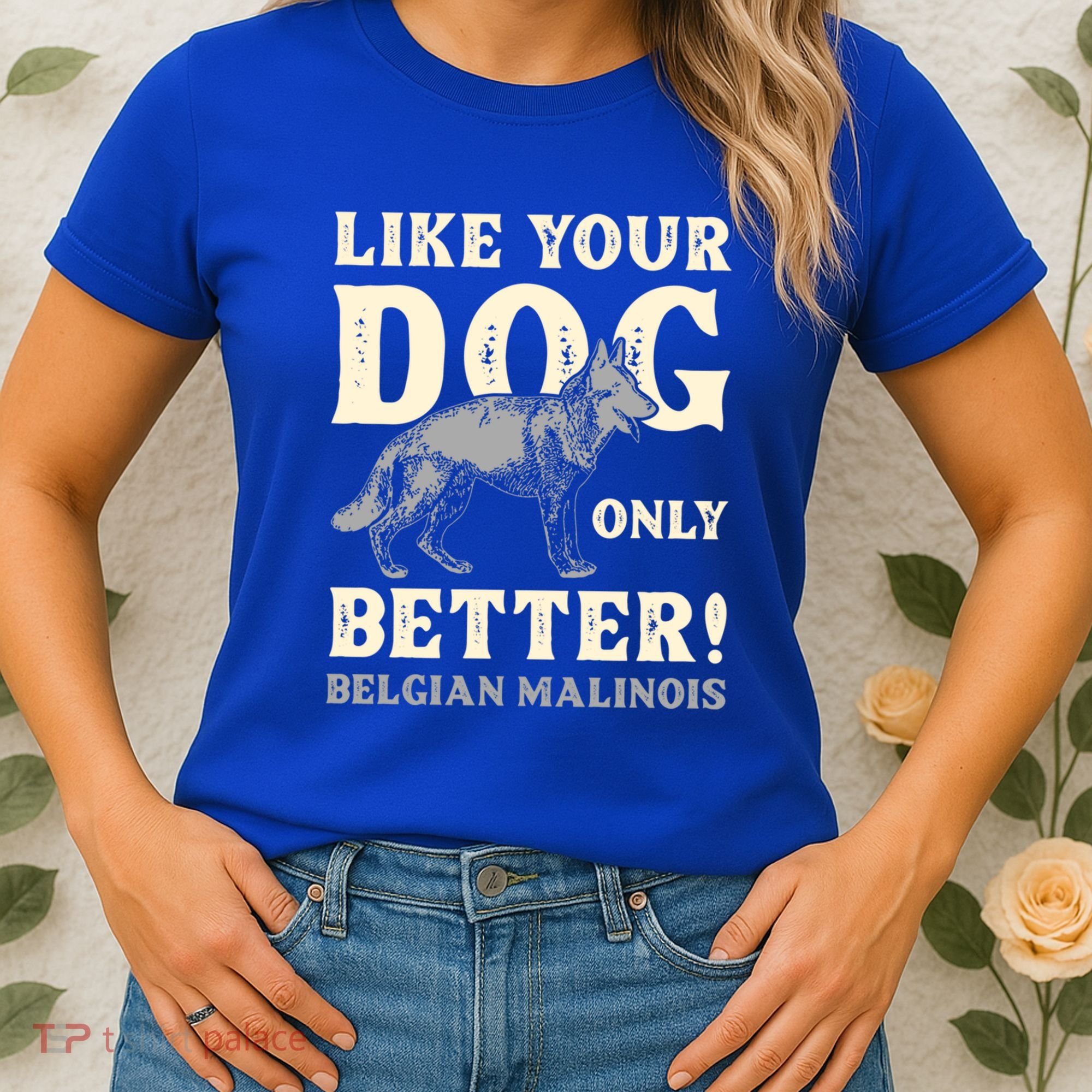 K9 Unit Belgian Malinois Better Pd Police Trainer Gift Women's T-Shirt