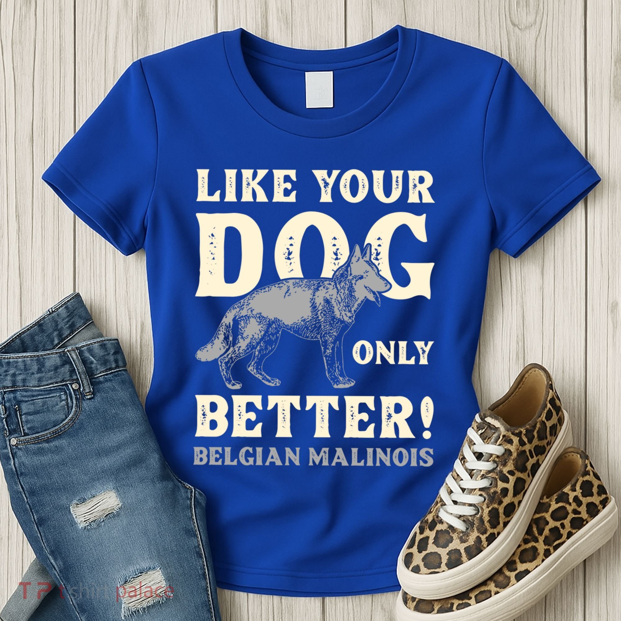 K9 Unit Belgian Malinois Better Pd Police Trainer Gift Women's T-Shirt