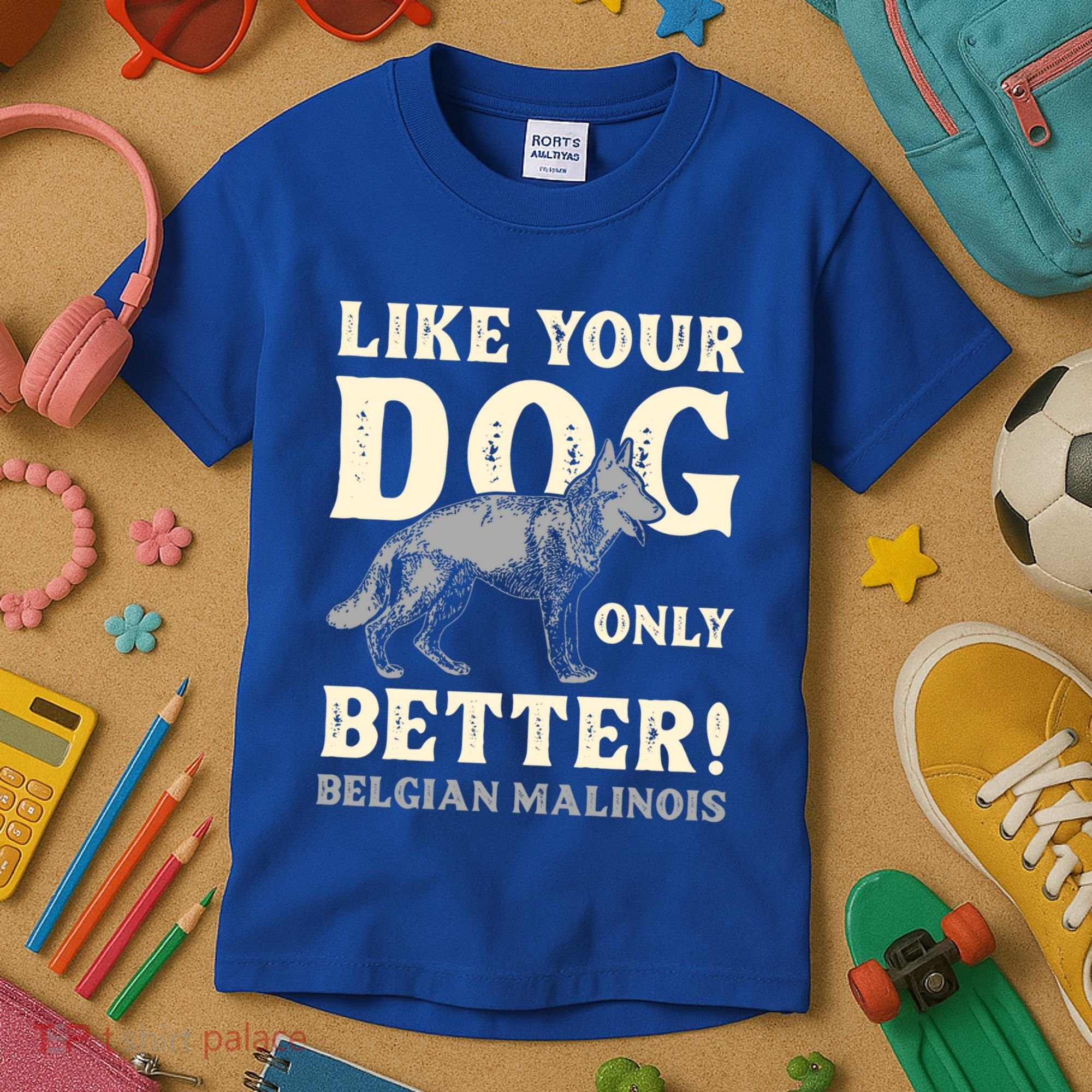 K9 Unit Belgian Malinois Better Pd Police Trainer Gift Kids T-Shirt