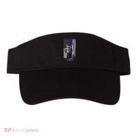 K9 Unit Doberman Police Dog Thin Blue Line Us Flag Supportor Visor thumb 0