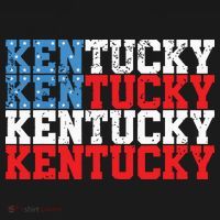 Kentucky Usa Flag 4th Of July Fourth American Vintage T-Shirt thumb 7
