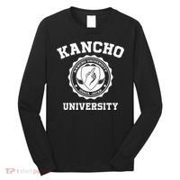 Kancho University Funny Japanese Long Sleeve Shirt thumb 0