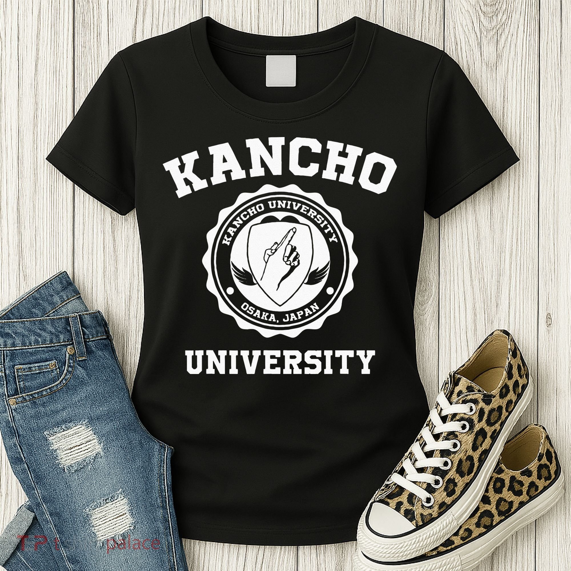 Kancho University Funny Japanese Women's T-Shirt