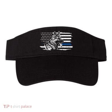 K9 Unit German Shepherd Dog Thin Blue Line Patriotic Police Visor