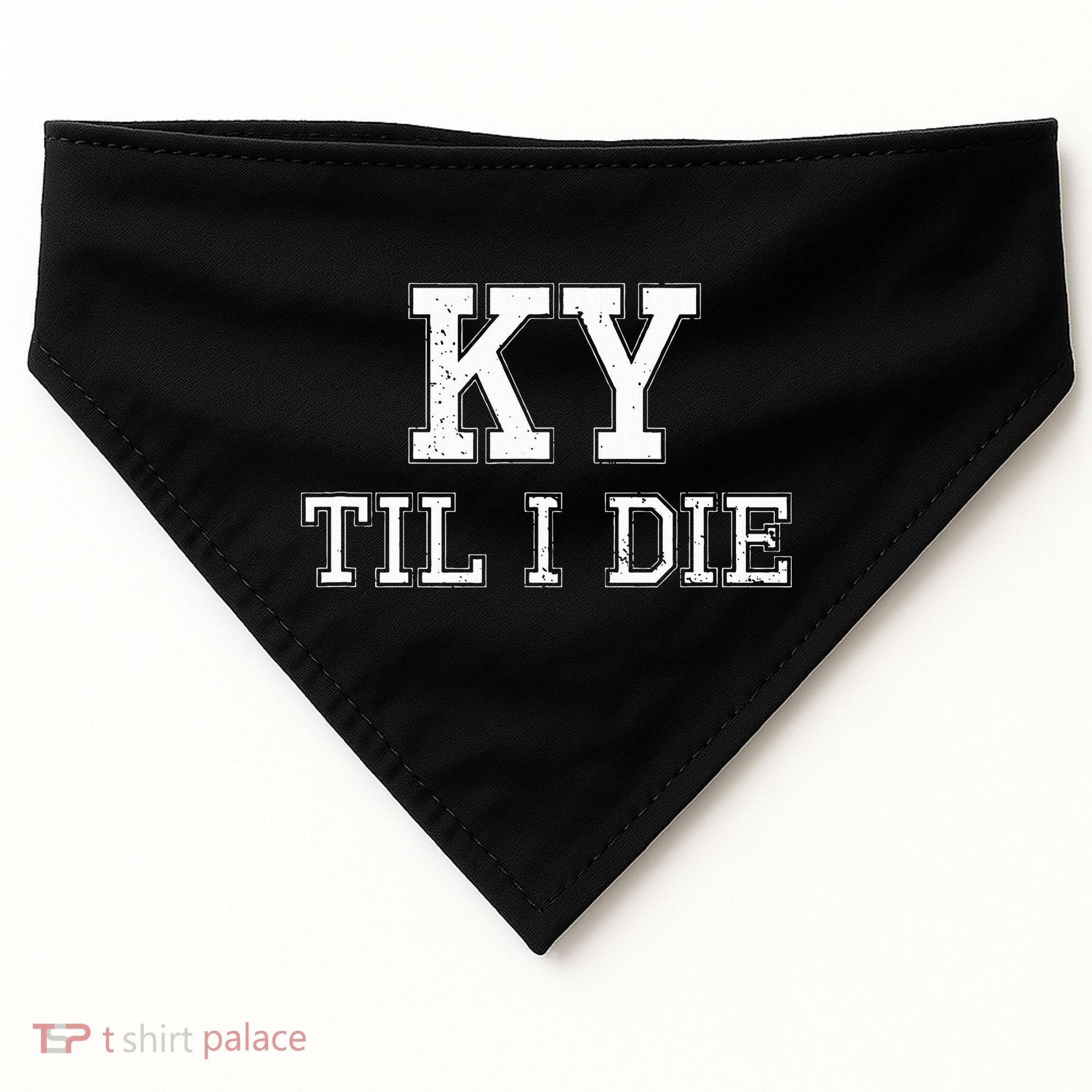 Ky Until I Die Kentucky Fan Merch USA-Made Doggie Bandana