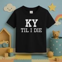 Ky Until I Die Kentucky Fan Merch Toddler T-Shirt thumb 3