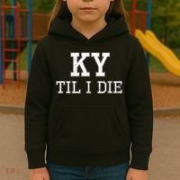 Ky Until I Die Kentucky Fan Merch Kids Hoodie thumb 3