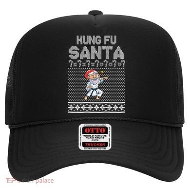 Kung Fu Santa Ugly Christmas Hat