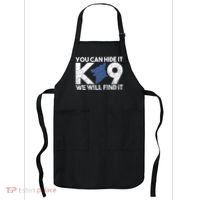 K9 Unit Police Dog Thin Blue Line K9 Police Officer Tribute Apron thumb 0