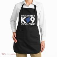 K9 Unit Police Dog Thin Blue Line K9 Police Officer Tribute Apron thumb 2