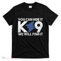 K9 Unit Police Dog Thin Blue Line K9 Police Officer Tribute T-Shirt thumb 0