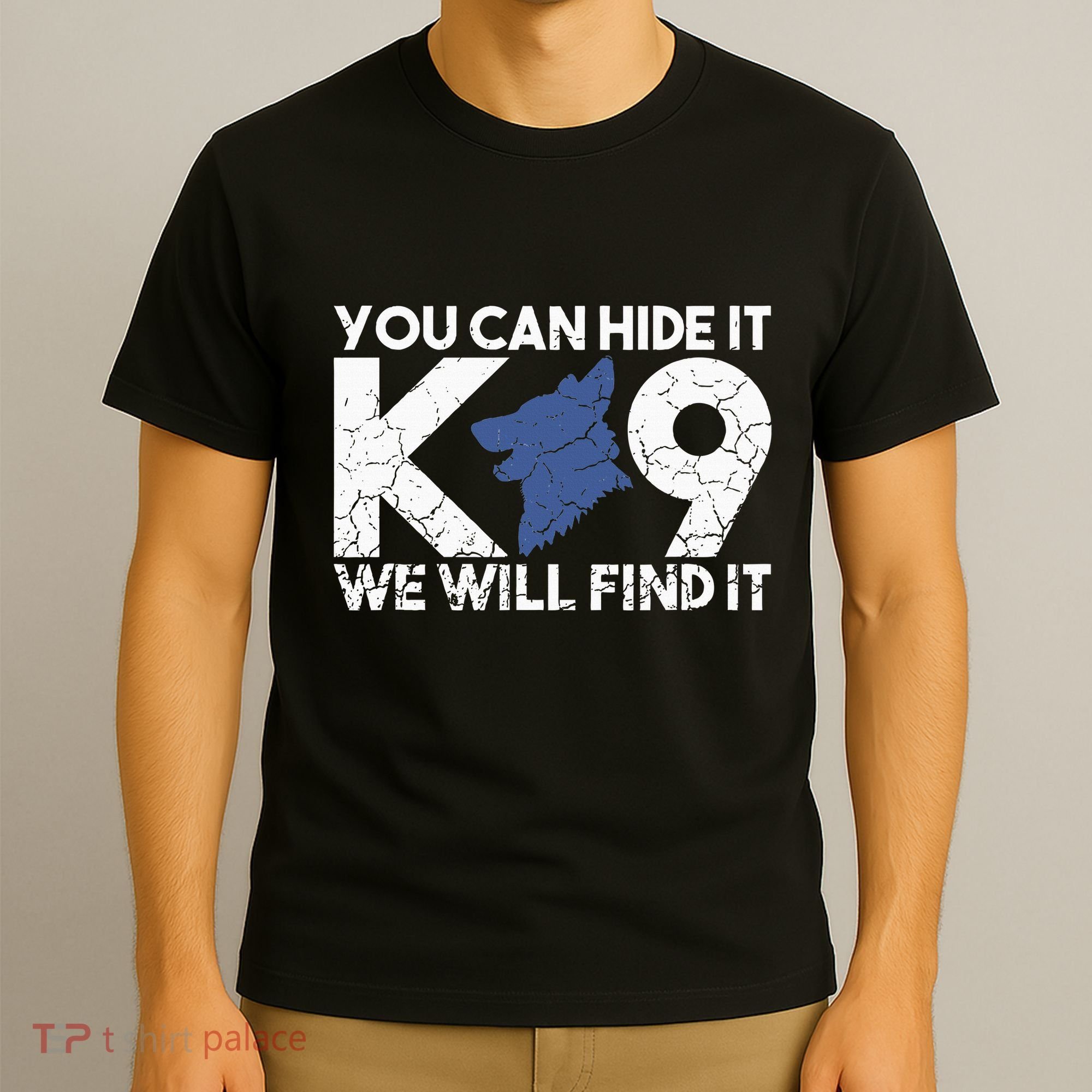 K9 Unit Police Dog Thin Blue Line K9 Police Officer Tribute T-Shirt
