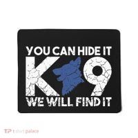 K9 Unit Police Dog Thin Blue Line K9 Police Officer Tribute Mousepad thumb 0