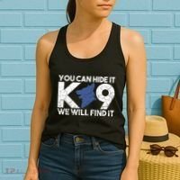 K9 Unit Police Dog Thin Blue Line K9 Police Officer Tribute Women's Tank Top thumb 2