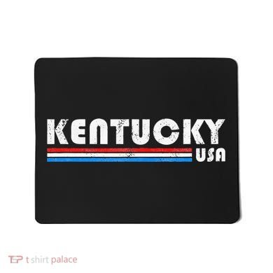 Kentucky Usa Retro Vintage State Gift Mousepad
