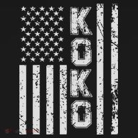 Koko United States Patriotic American Flag Women's Hoodie thumb 2