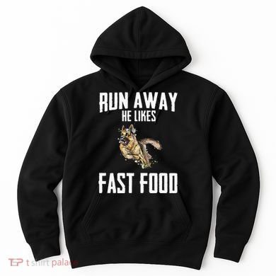 K9 Unit Thin Blue Line German Shepherd Police Dog Hoodie