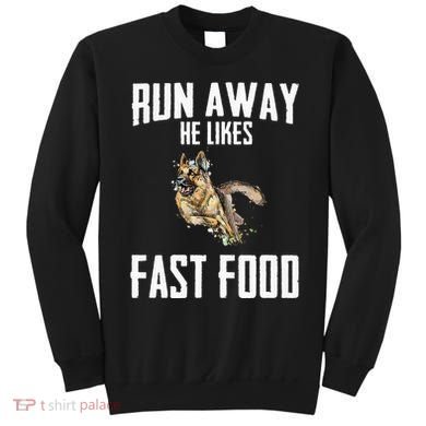 K9 Unit Thin Blue Line German Shepherd Police Dog Sweatshirt