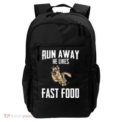 K9 Unit Thin Blue Line German Shepherd Police Dog Backpack