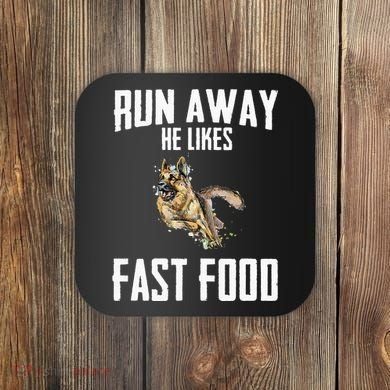 K9 Unit Thin Blue Line German Shepherd Police Dog Coaster