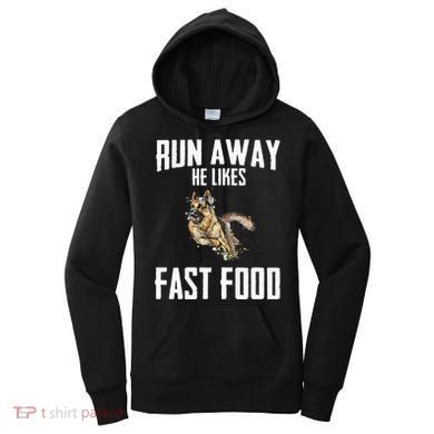 K9 Unit Thin Blue Line German Shepherd Police Dog Women's Hoodie