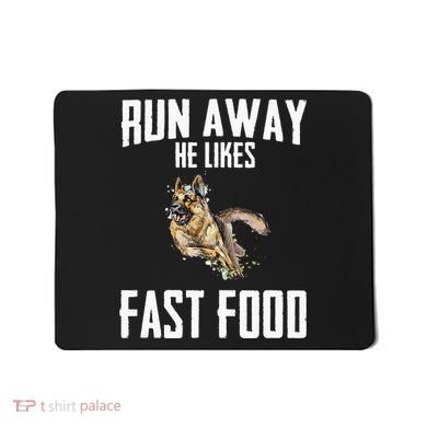 K9 Unit Thin Blue Line German Shepherd Police Dog Mousepad