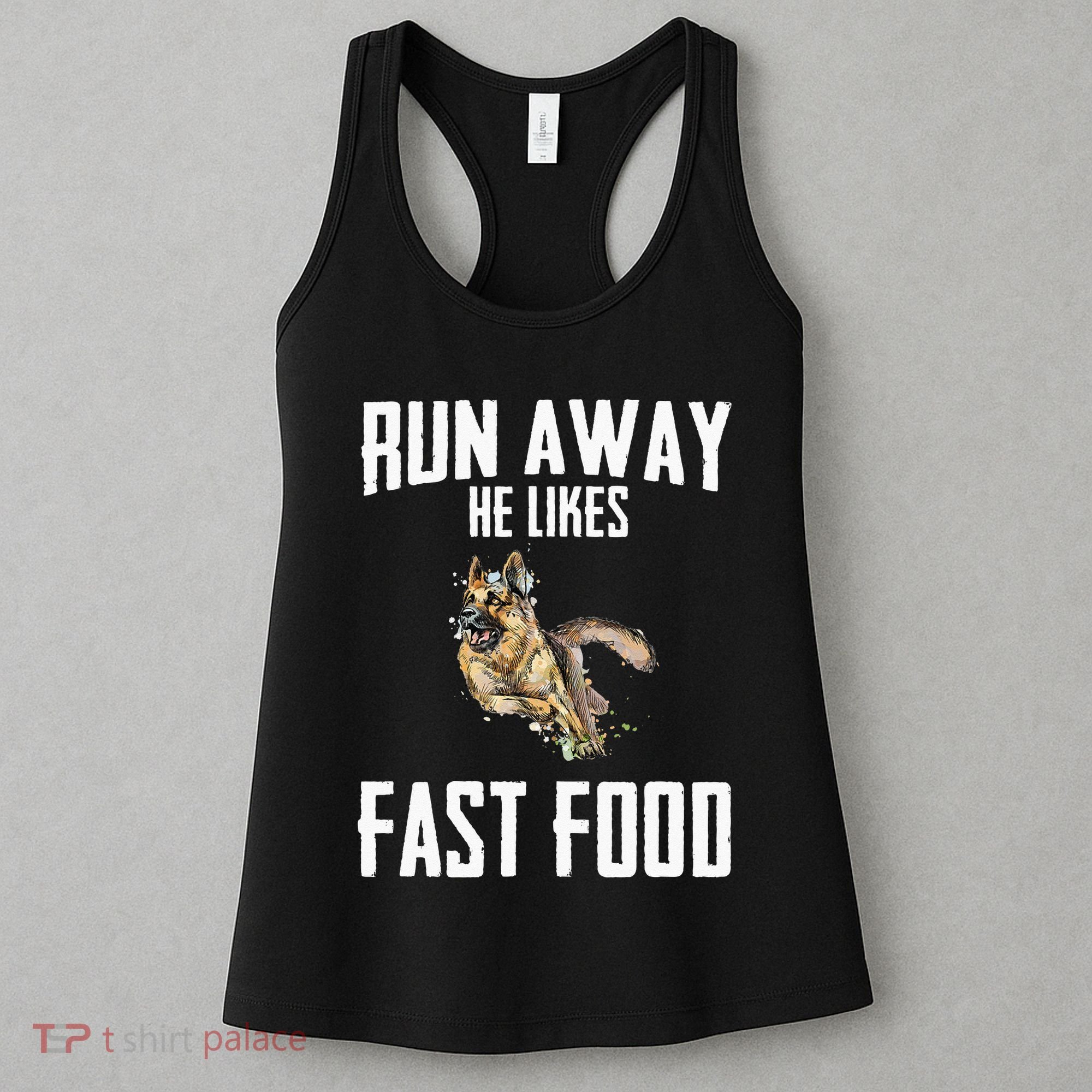 K9 Unit Thin Blue Line German Shepherd Police Dog Women's Tank Top