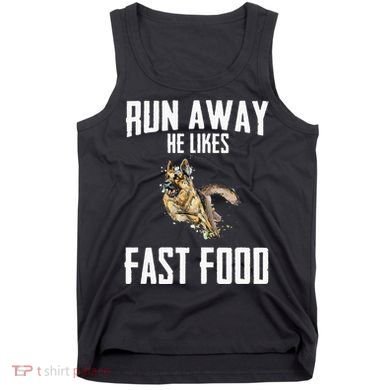 K9 Unit Thin Blue Line German Shepherd Police Dog Tank Top