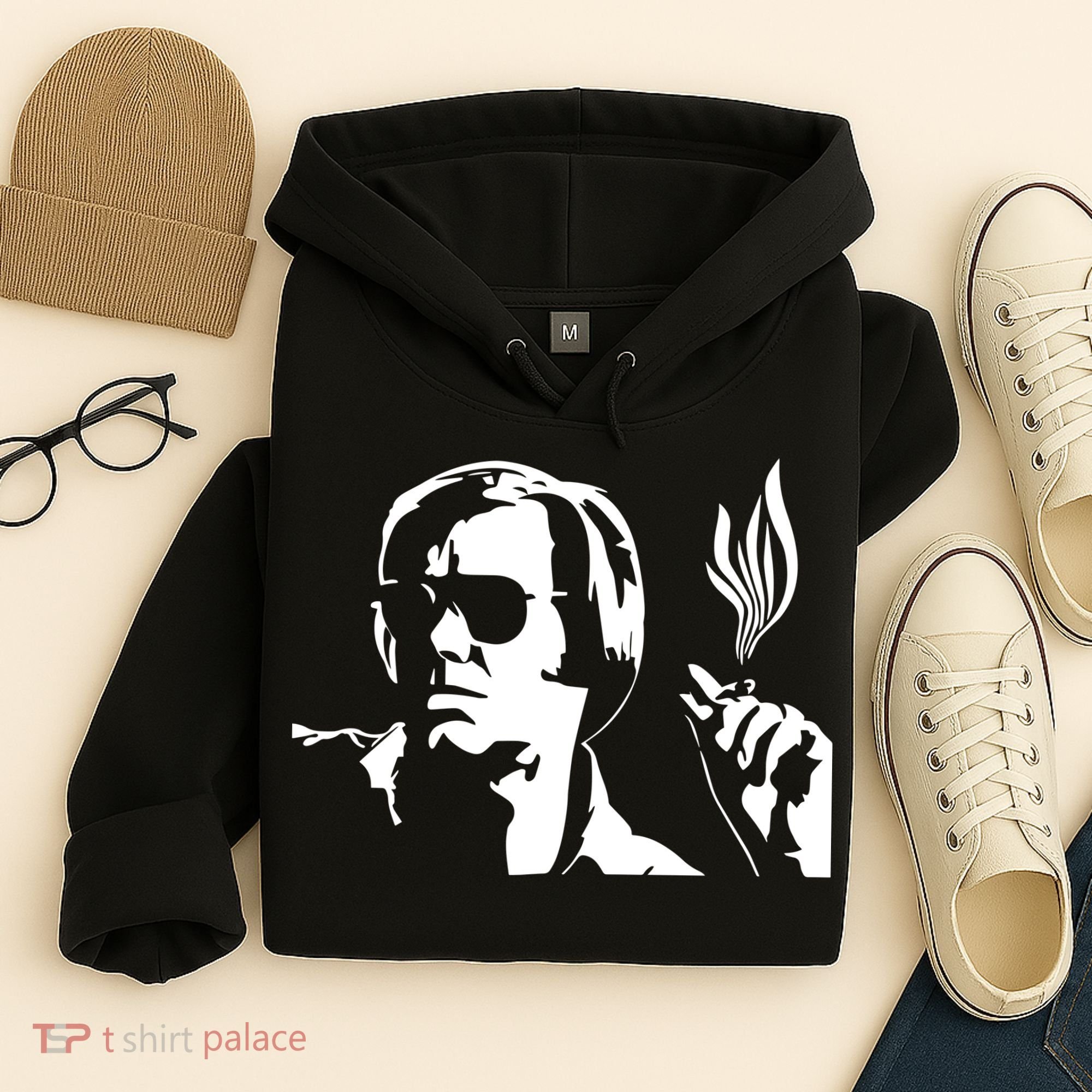 Keith Urban Wearing George Jones Hoodie