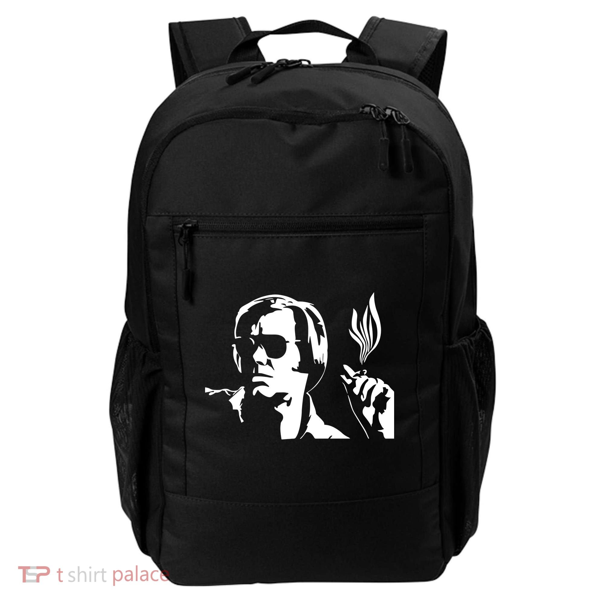 Keith Urban Wearing George Jones Backpack